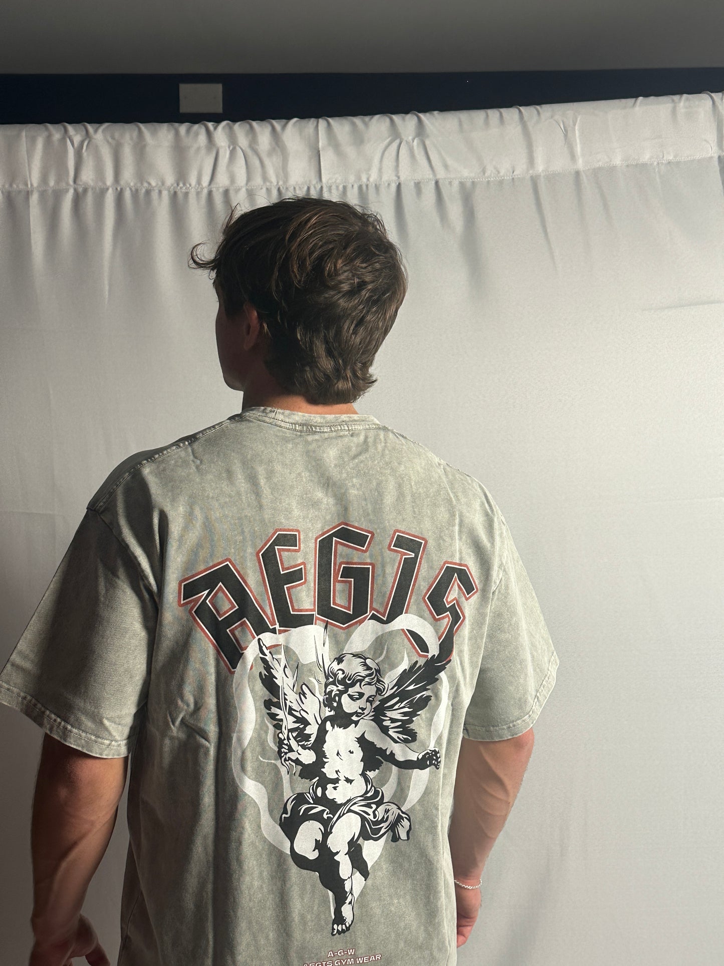 Aegis Blessed Acid Washed Pump Cover – Light Grey